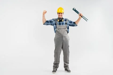 Professional construction worker Stock Photos