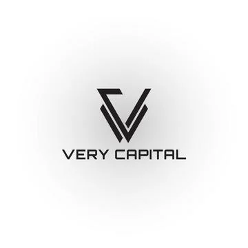 Professional Creative Monogram VC, CV, V, C Letter Logo Design Template Stock Illustration