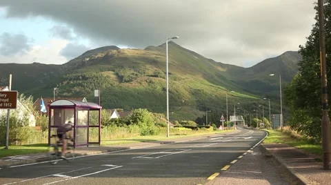 Professional cyclist training for competition Stock Footage 45069764