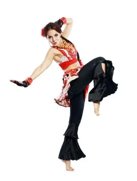 Professional dancer balkan Stock Photos