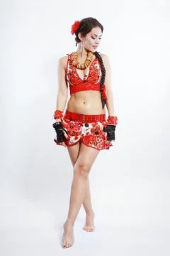 Professional dancer balkan Stock Photos