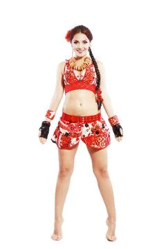 Professional dancer balkan Stock Photos