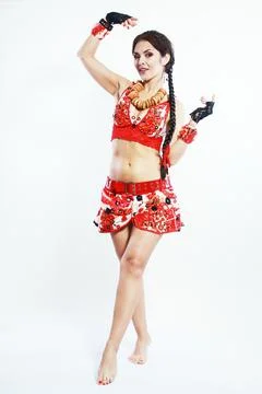 Professional dancer balkan Stock Photos