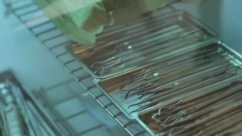 Professional dental tools Stock Footage 71952816