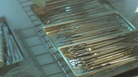 Professional dental tools Stock Footage 71952968