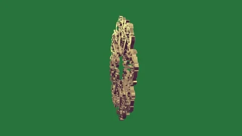 Professional Design Professional Green Screen Element Stock Footage 338017785