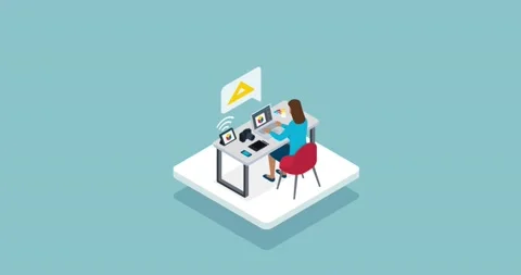 Professional designer working on a project Stock Footage 134672638