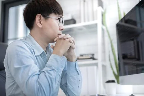 Professional development programmers are sit on a desk with work equipment su 스톡 사진