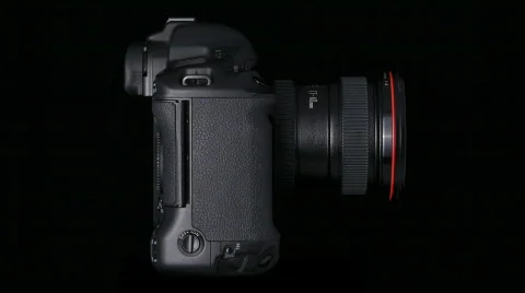 Professional digital slr camera (NTSC) Stock Footage 74722