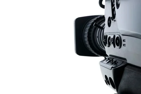 Professional digital video camera Stock Photos
