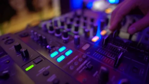 Professional Dj set Stock Footage 80575639
