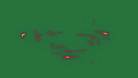 Professional Dot Glowing Green Screen Element Stock Footage 338012015