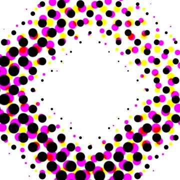 Professional Dot Halftone Background Textures for Creative Applications Stockillustratie