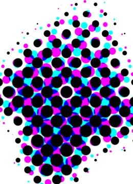 Professional Dot Halftone Background Textures for Creative Applications Stockillustratie