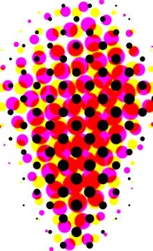 Professional Dot Halftone Background Textures for Creative Applications Stock Illustration