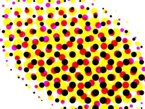 Professional Dot Halftone Background Textures for Creative Applications Stock Illustration