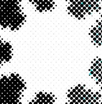 Professional Dot Halftone Background Textures for Creative Applications Stock Illustration