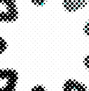 Professional Dot Halftone Background Textures for Creative Applications Stock Illustration