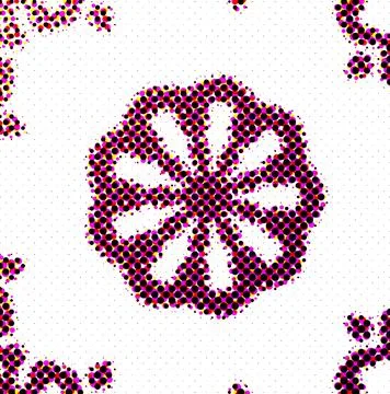 Professional Dot Halftone Background Textures for Creative Applications Stock Illustration