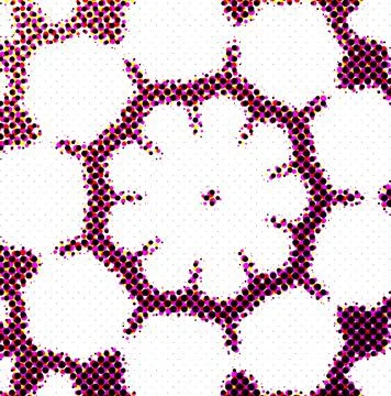 Professional Dot Halftone Background Textures for Creative Applications Stock Illustration