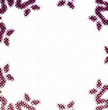 Professional Dot Halftone Background Textures for Creative Applications Stock Illustration