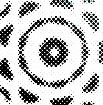 Professional Dot Halftone Background Textures for Creative Applications Stock Illustration
