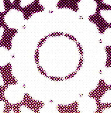 Professional Dot Halftone Background Textures for Creative Applications Stock Illustration