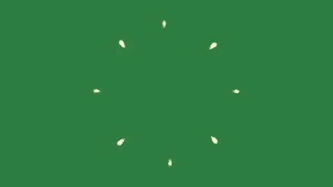 Professional Dots Animated Green Screen Element Stockbeeldmateriaal 338017566