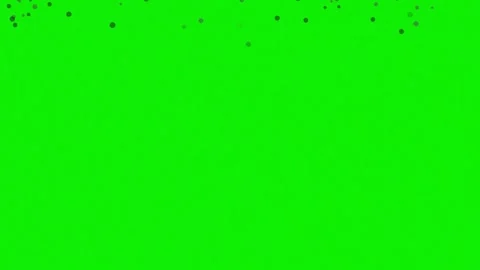 Professional Dots Motion Green Screen Element Stockbeeldmateriaal 337045617