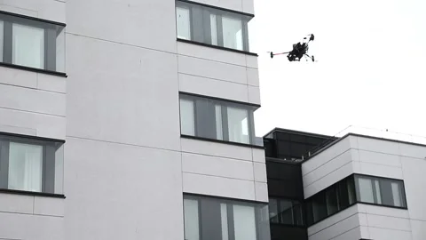 Professional drone pilot Stock Footage 195014179