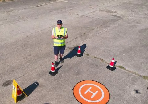 Professional Drone Pilot Stock Photos