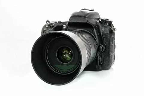 Professional DSLR camera Stock Photos