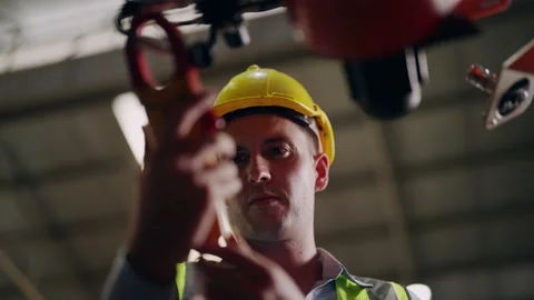 Professional engineer worker checking and working at factory Stock Footage 237928903