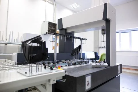 Professional, engineering 3D measurement for plastic moldings, development 写真素材