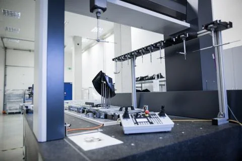 Professional, engineering 3D measurement for plastic moldings, development Foto stock