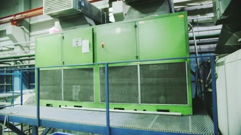 Professional equipment for polymer materials production Stock Footage 231722378