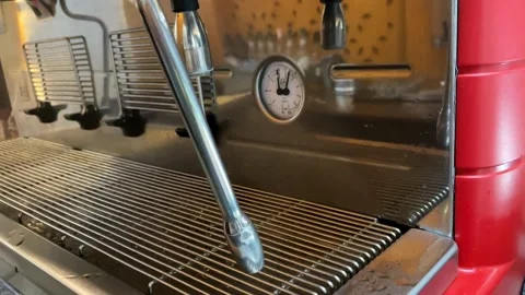 Professional Espresso Machine Video, Coffee Cafe Equipment 스톡 동영상 335184106