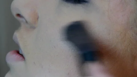 Professional eye makeup Stock Footage 106791298