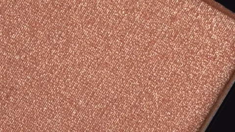 Professional eyeshadow palette, macro. Professional eyeshadow make-up palet.. Stock Footage 257664396