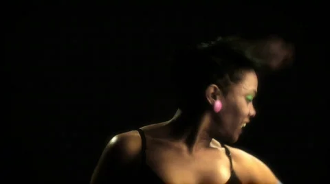 Professional Female Dancer Stock-Footage 709829