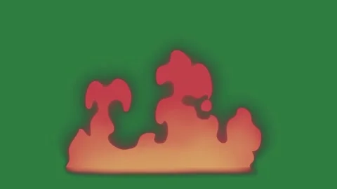 Professional Fire Dynamic Element Stock Footage 338015766