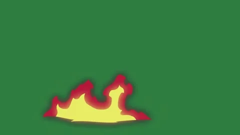 Professional Fire Looping Element Stock Footage 338015066
