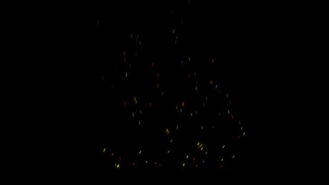 Professional Fireworks Exploding Element Stock Footage 336898549