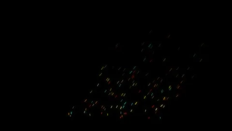 Professional Fireworks Looping Element Video stock 336892762