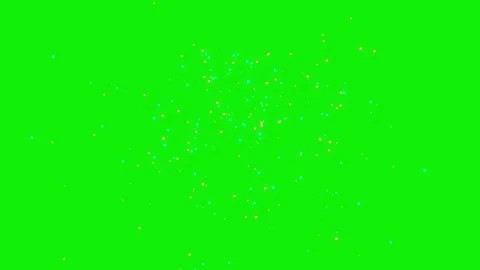 Professional Fireworks Motion Green Screen Element Video stock 337045684