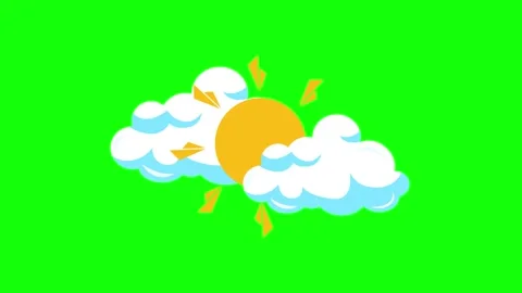 Professional Flag Flying with Republic Green Screen Element Vidéo 341328536