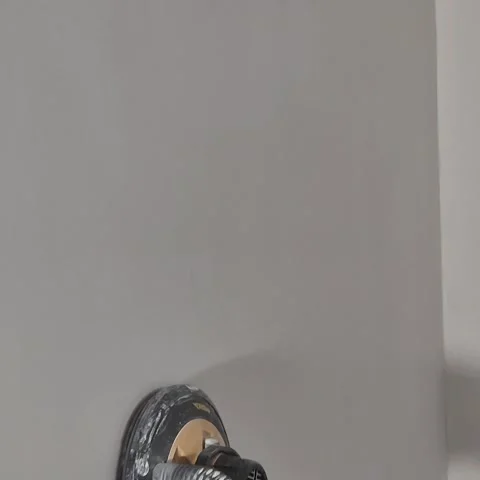 Professional Giraffe Sander Smoothing Wall - Editorial Vídeos de archivo 331537038