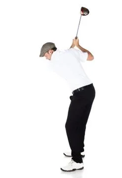 Professional golf player Foto stock