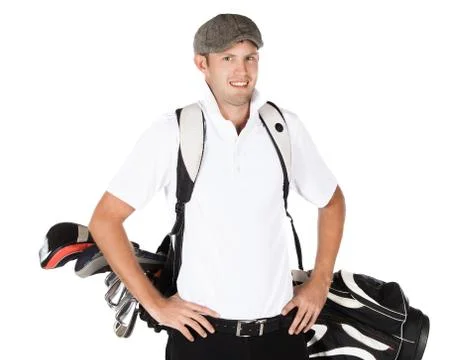 Professional golf player Stock Photos