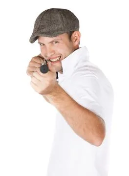 Professional golf player Stock Photos